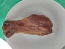 德州扒鸡山东特产熟食零食休闲食品独立包装蜜汁味德州扒鸡大鸡腿65g*14 实拍图