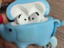 Apple/苹果 AirPods 4(支持主动降噪)  图文定制版（支持定制开学焕新款）适用iPhone/iPad/Mac 四代 实拍图