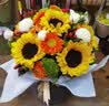 冉子花坊鲜花速递同城配送向日葵混搭抱抱桶玫瑰花篮送女友生日礼物真鲜花 抱抱桶混搭 实拍图