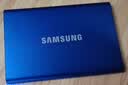 三星（SAMSUNG）2TB Type-c USB 3.2移动固态硬盘（PSSD） T7蓝色 NVMe传输速度1050MB/s 手机直连Mac mini外接 实拍图