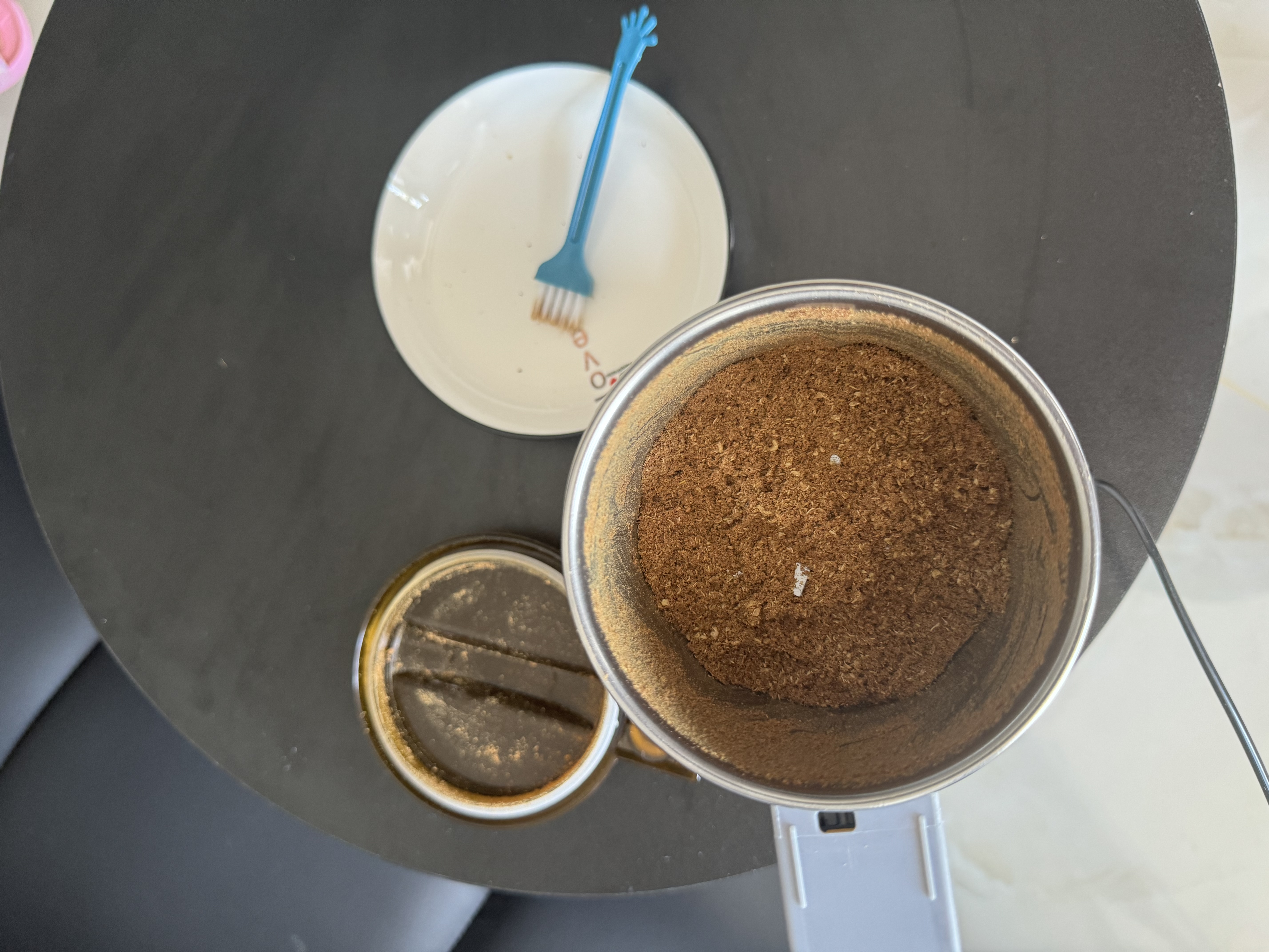双枪打粉机超细研磨机304家用中药粉碎机小型五谷杂粮料理胡椒磨粉机 实拍图
