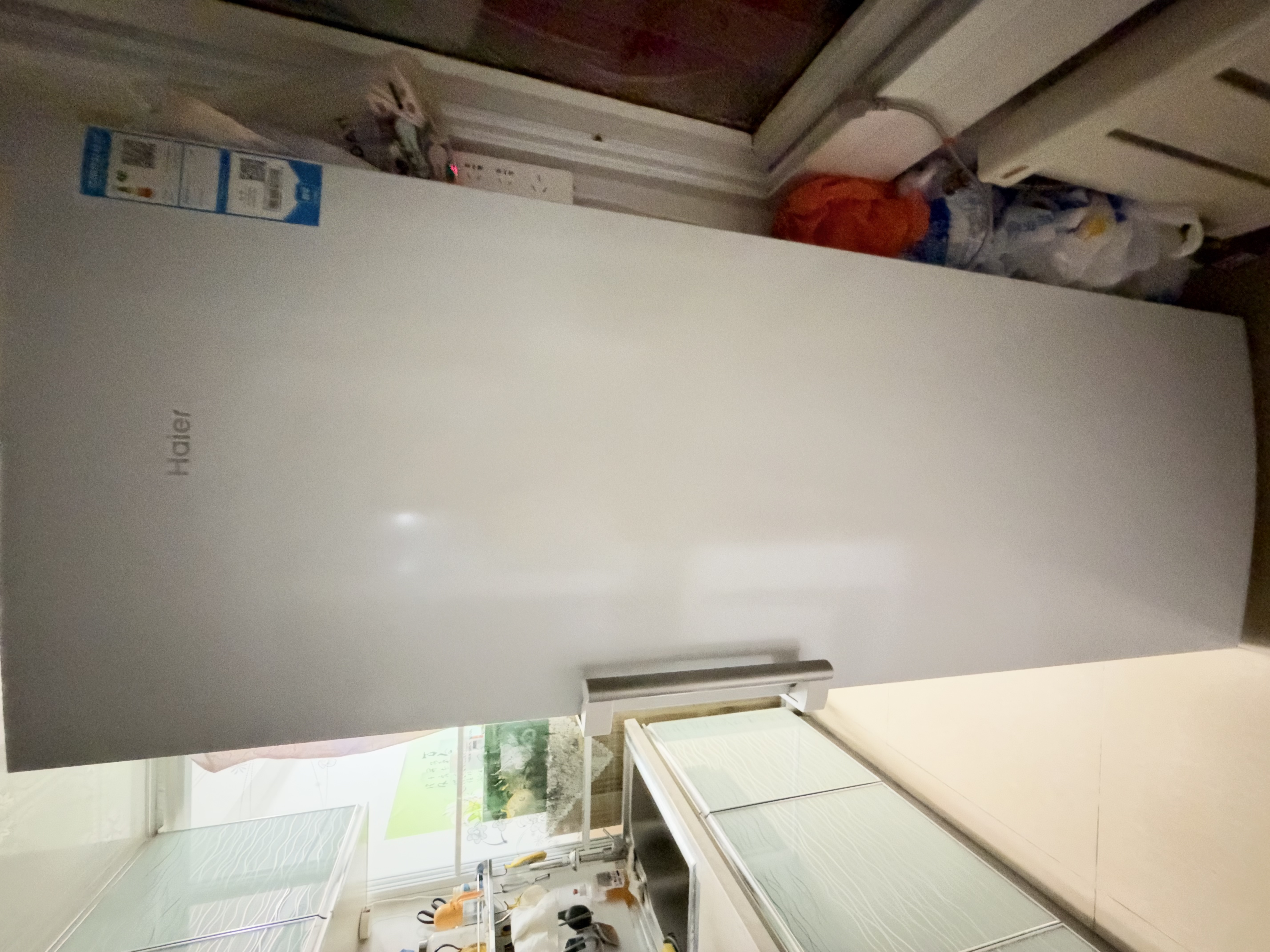 海尔（Haier）小红花290L立式冰柜小型家用小冰箱冷柜真风冷无霜立柜冷藏柜冷冻柜一级变频大容量BD-290WGHEGDW9 实拍图