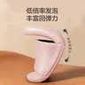 京东京造【抗菌皮纹拖】eva软弹拖鞋居家室内防滑浴室外穿凉拖女粉色37-38 实拍图