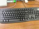 罗技（Logitech）MK275 键鼠套装 无线键鼠套装 办公键鼠套装 全尺寸 商务键鼠套装 带无线2.4G接收器 黑蓝色 实拍图