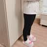 莫代尔秋裤女士薄款高腰秋冬无痕羊毛蚕丝保暖裤内穿修身提臀紧身打底裤 实拍图