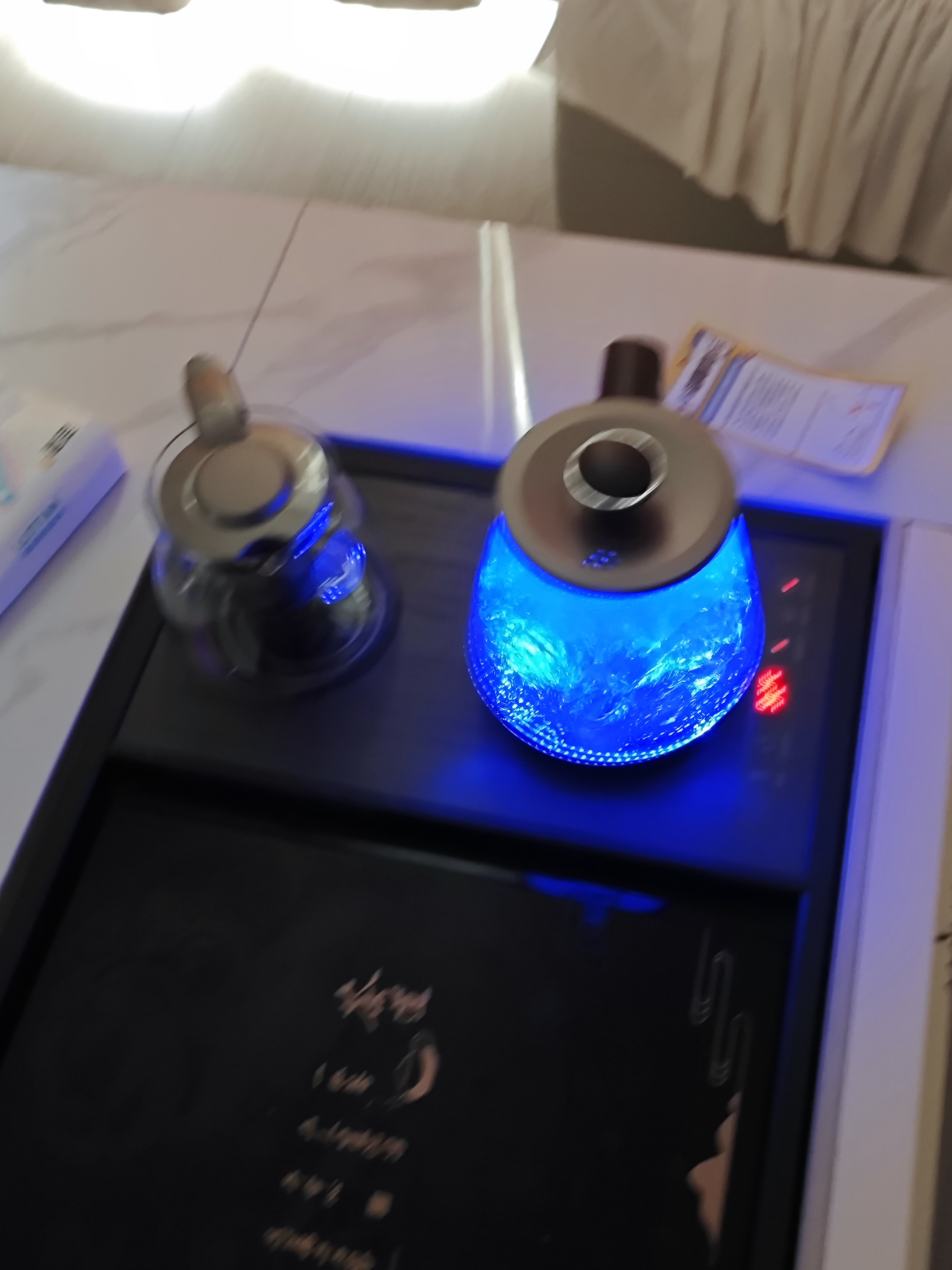 友家铺子（Biooner）全自动上水电热水壶 茶台烧水壶一体机家用办公嵌入式茶桌茶几茶具电茶炉套装 RY-A1保温款 实拍图