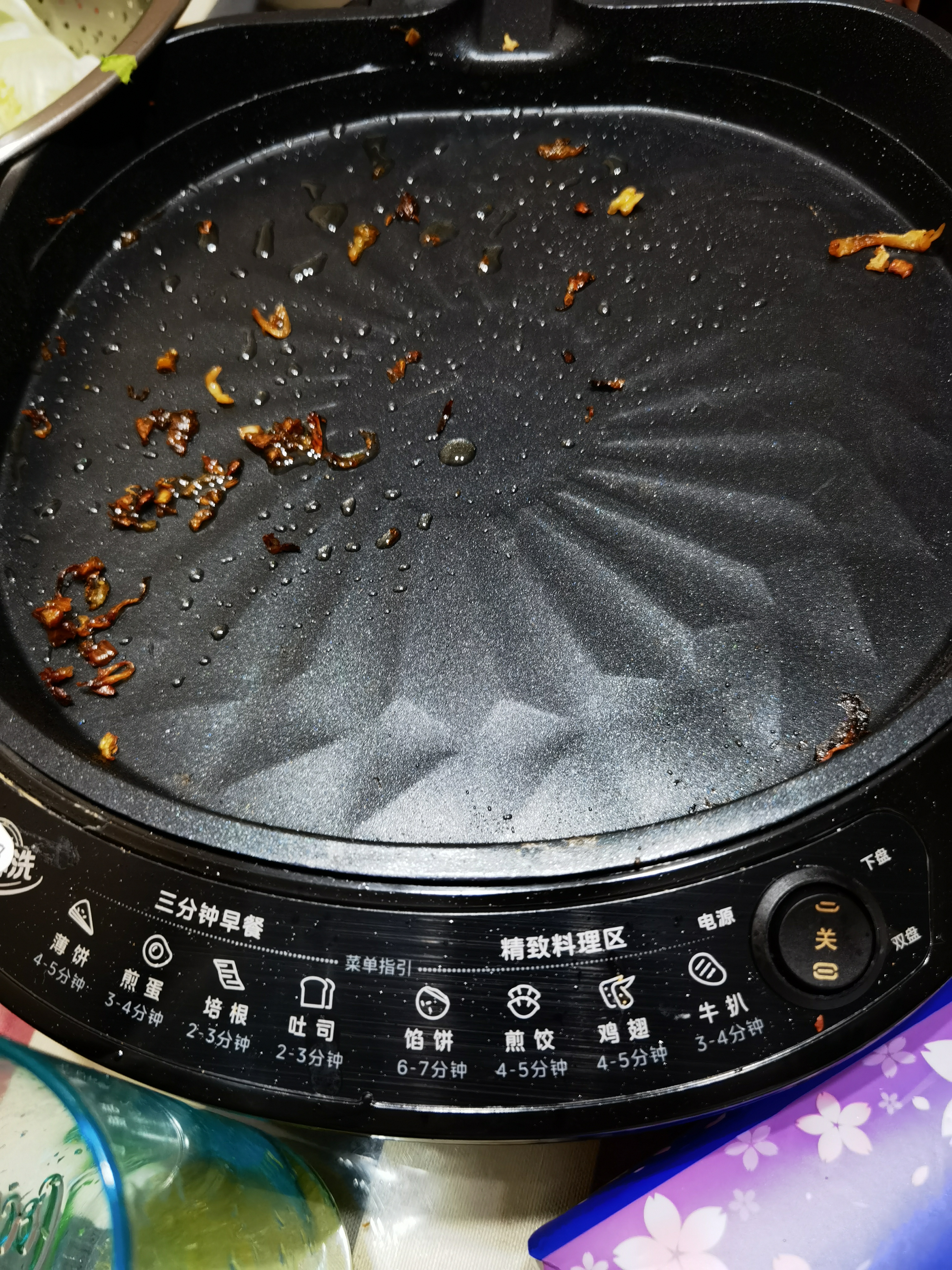 美的（Midea）电饼铛家庭用双面加热上下盘可拆洗煎饼铛煎烤机烙饼锅早餐机加深烤盘大火力大尺寸电饼档JKC3078 实拍图