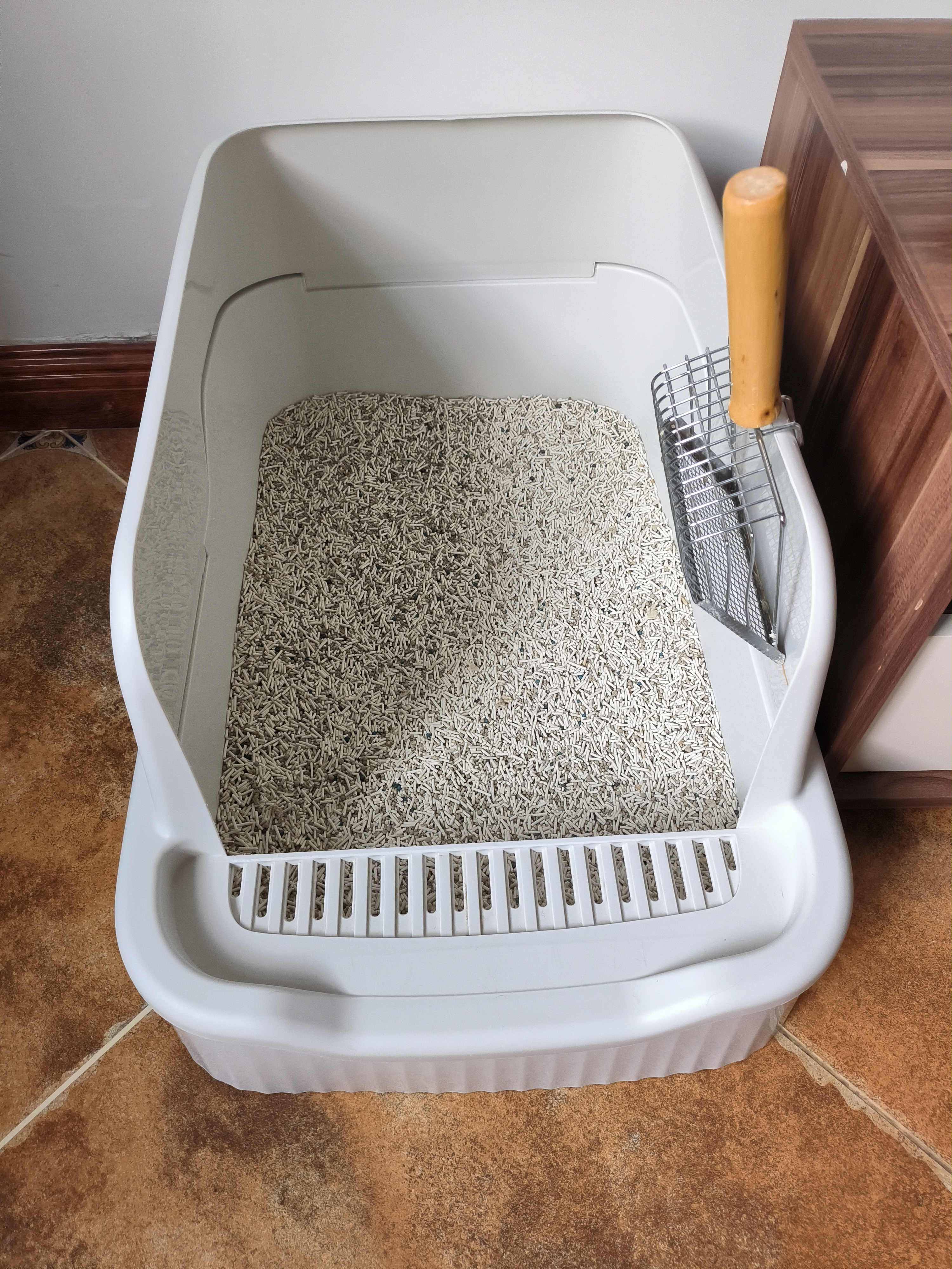 福丸混合猫砂除臭香味 豆腐木薯膨润土约4:3:3 雨落栀子2.5kg*4 实拍图