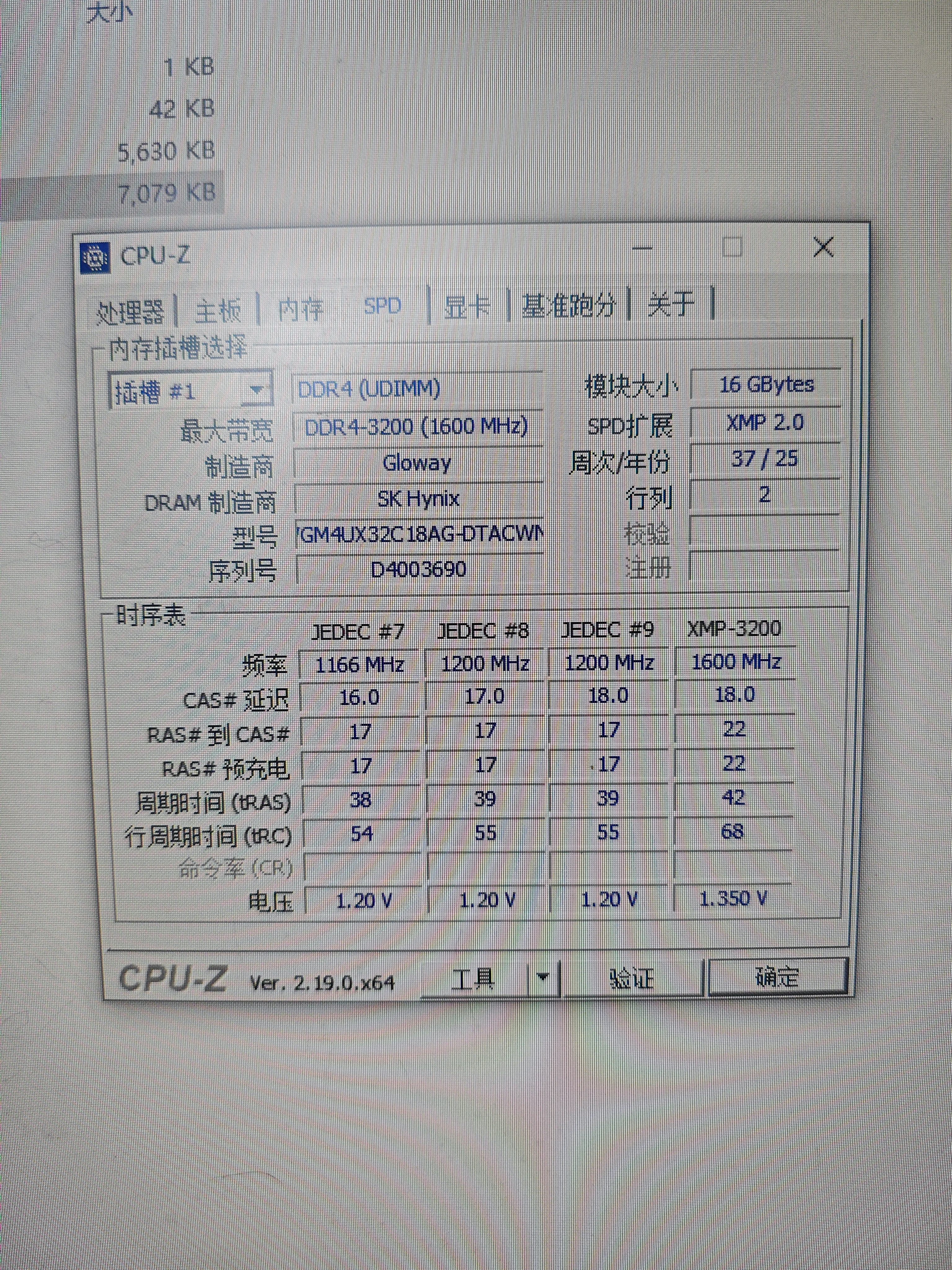 光威（Gloway）32GB(16GBx2) DDR4 3200 台式机内存条 天策 马甲条 精选颗粒 CL18 皓月白 AI电脑配件升级 实拍图