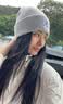 卡尔美（KELME）帽子男女秋冬季保暖户外滑雪毛线帽冷帽针织帽骑行防寒运动护耳帽 实拍图