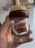 世喜新生儿奶瓶婴儿0-6-12月防胀气呛奶玻璃鸭嘴套装(160ml+300ml) 实拍图