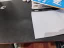 奥伦福特  电脑桌台式家用电竞游戏桌办公书桌简约书房写字桌子 碳纤维纹路单桌-80*60 升级款电竞桌 实拍图