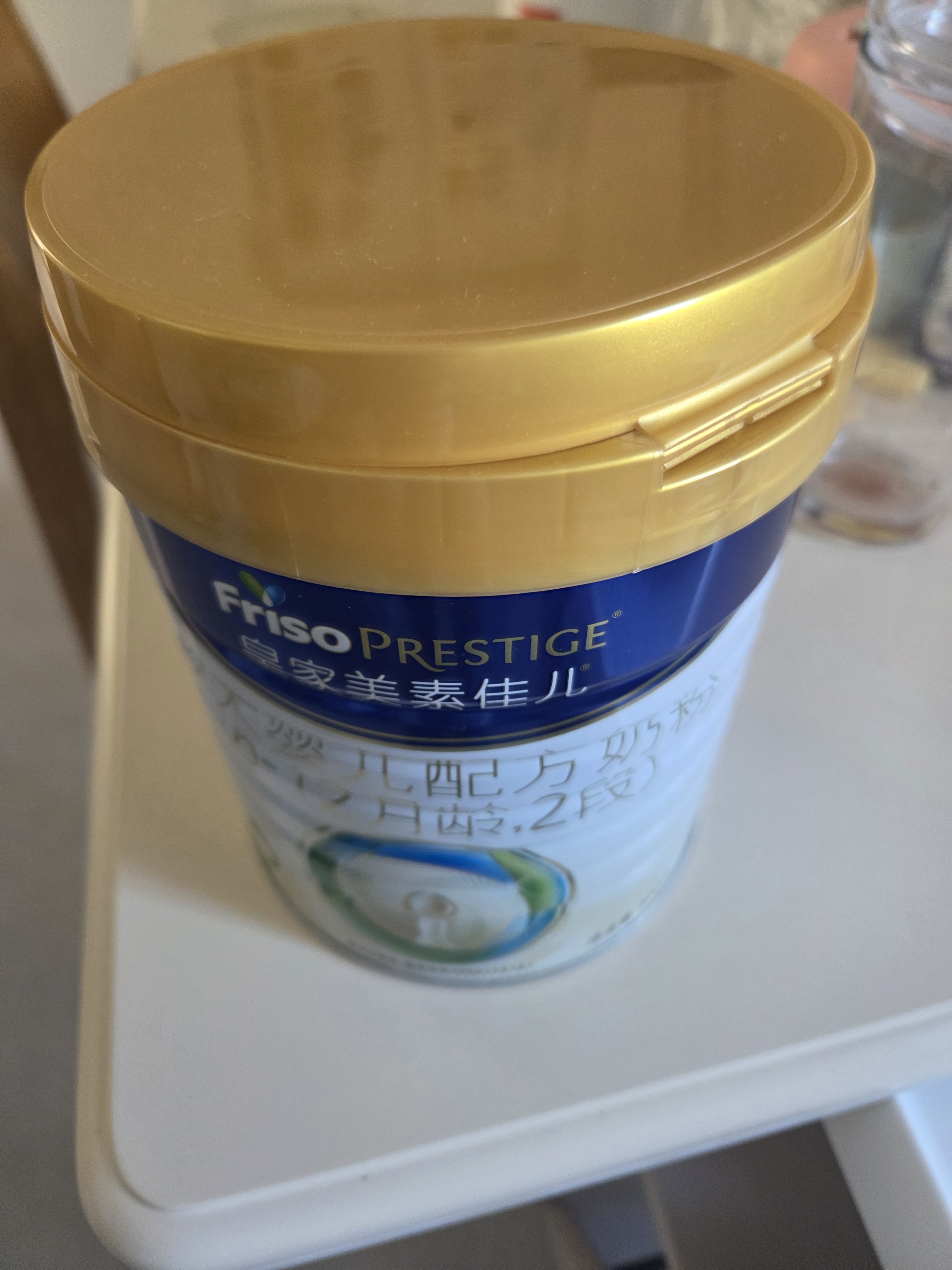 美素佳儿（Friso）皇家较大婴儿配方奶粉2段（6-12个月）400克 乳铁蛋白 新国标 实拍图