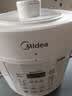 美的（Midea）0涂层精钢厚釜 电高压力锅5L智能预约多功能一体家用高压电饭煲开盖火锅煲汤炖肉电饭锅4-6人E5622 实拍图