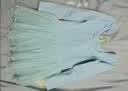 艾舞戈儿童舞蹈服女童秋冬专业练功服幼儿芭蕾舞裙衣服女孩纱裙中国舞服 浅蓝-长袖 140 实拍图