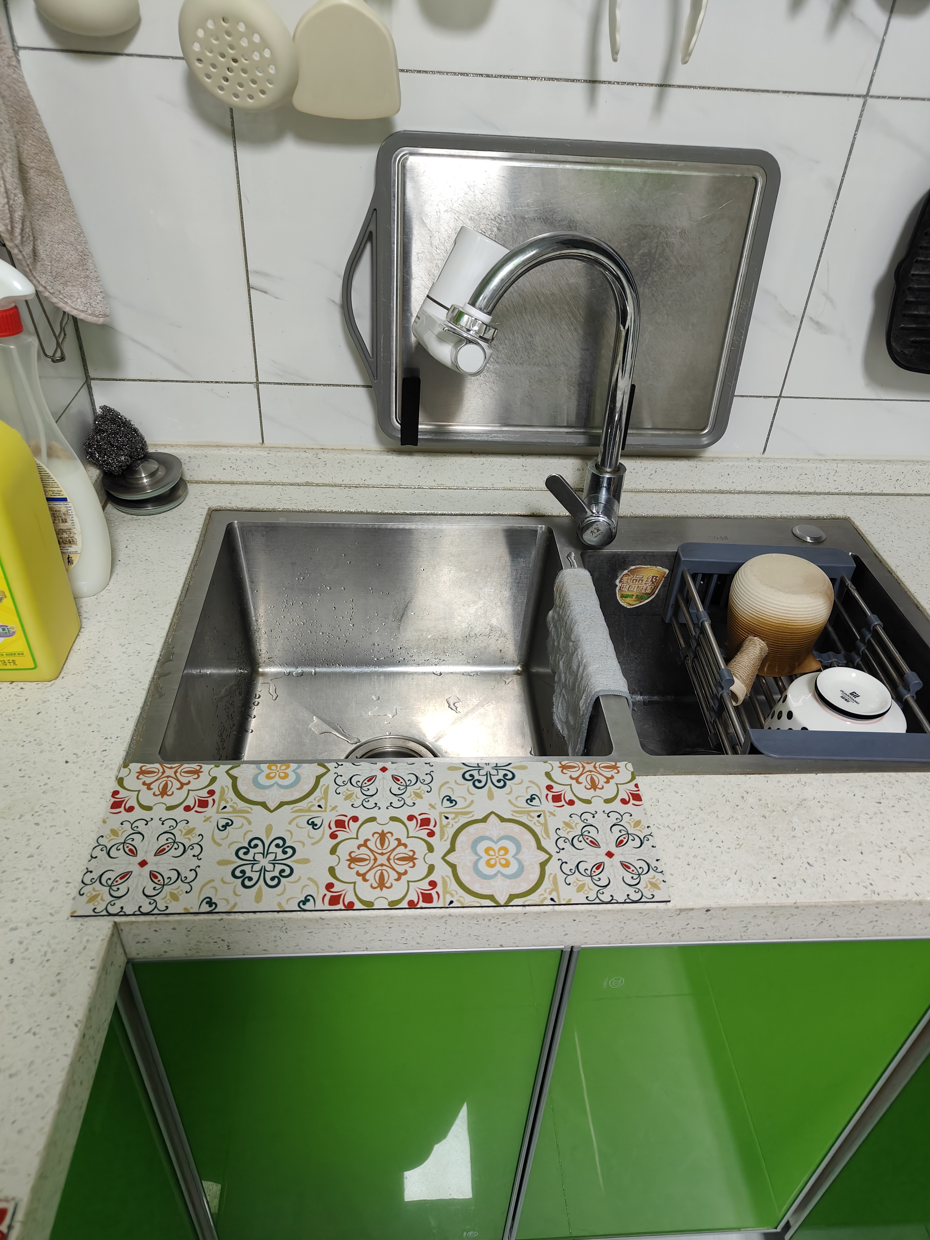 范爷家厨房台面沥水垫吧台碗盘餐具垫咖啡垫吸水垫防滑耐高温防烫垫餐垫 实拍图