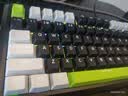 红龙（REDRAGON）M99有线磁轴机械键盘 8K回报率 RT键盘 可调节键程 RGB背光 98键电竞游戏键盘 黑灰绿-磁珀轴 实拍图