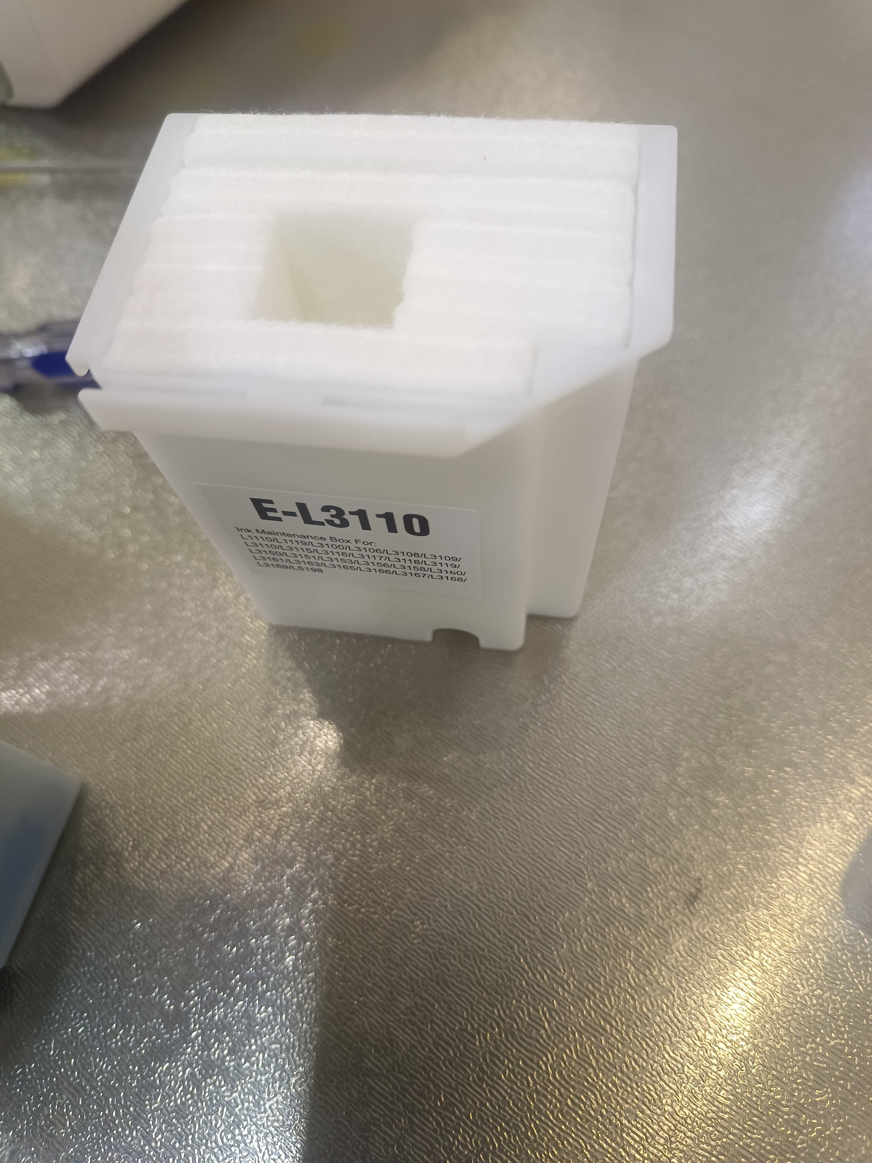 V4INK适用爱普生废墨收集垫L3153废墨垫L3151废墨盒L3255废墨垫L3258 L3256 L3158 L3151 L3150 L3118 004墨水 实拍图