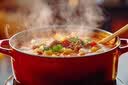 珐宝（staub）京东限定法国进口珐琅铸铁锅烹饪锅具深炖锅酒红24cm【新品首发】 实拍图