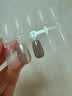 蜜糖小姐冰透裸色晶石猫眼指甲油胶2026年新款显白三色套装全套美甲店专用 水透黑棕+生椰奶白+镜面银魔镜粉 无规格 实拍图