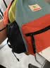 SHUKIKU儿童书包防泼水1-3年级学生书包超轻透气户外旅游双肩包橙红M+码 实拍图