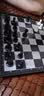 友邦（UB） 国际象棋磁性折叠便携成人儿童学生教学露营用棋4812B-C(大号) 实拍图
