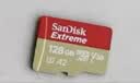 Sandisk闪迪128GB TF(MicroSD)内存卡4K极速金卡A2 V30 U3兼容大疆Pocket3/4P/Action 6运动相机/无人机存储卡 实拍图