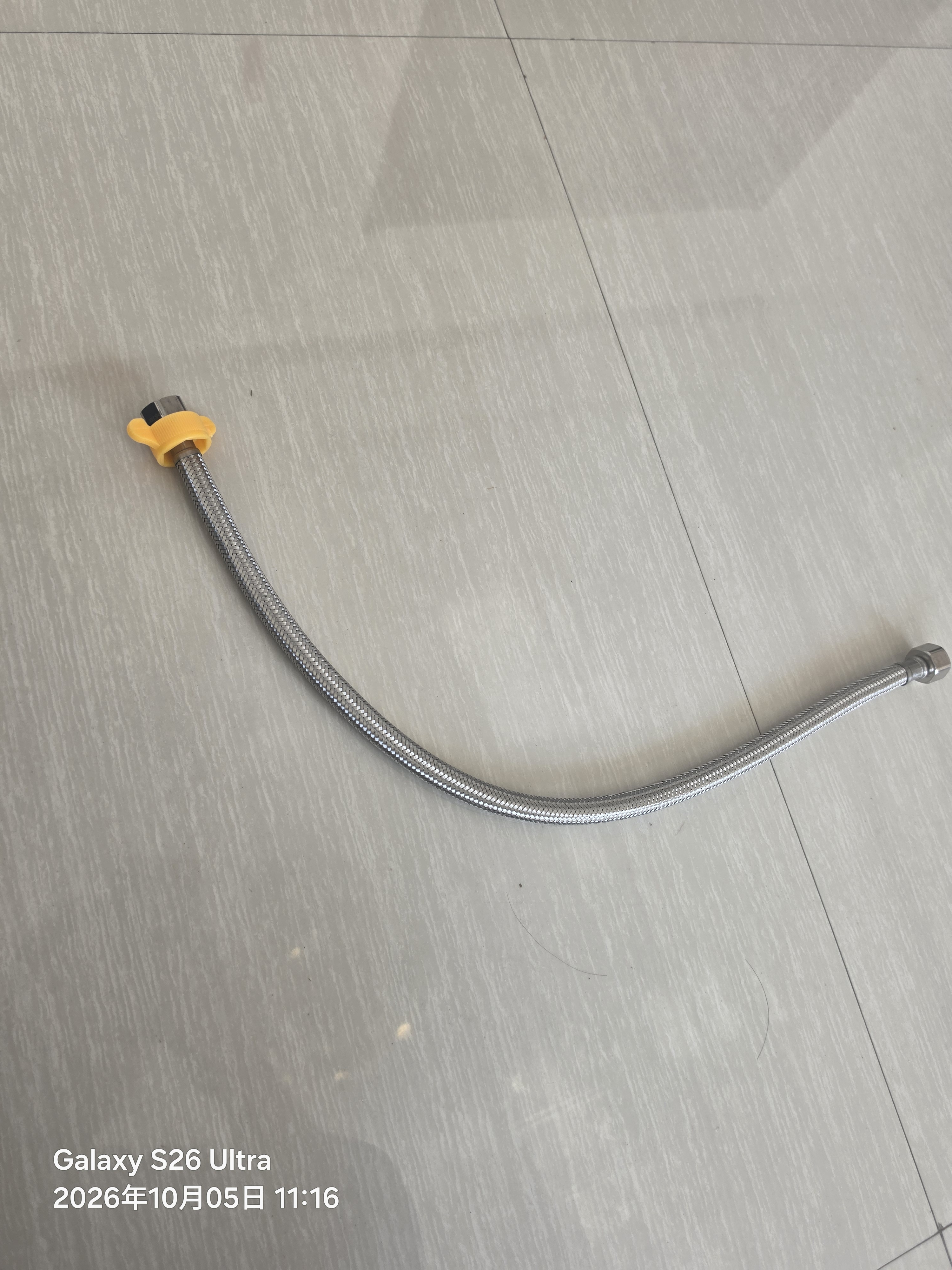 莱尔诗丹（Larsd）304不锈钢进水软管60CM马桶进水管热水器冷热通用上水管BH606 实拍图