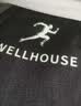 WELLHOUSE跑步手机臂包 男女夜光臂袋健身骑行反光户外运动臂包 素雅黑 实拍图
