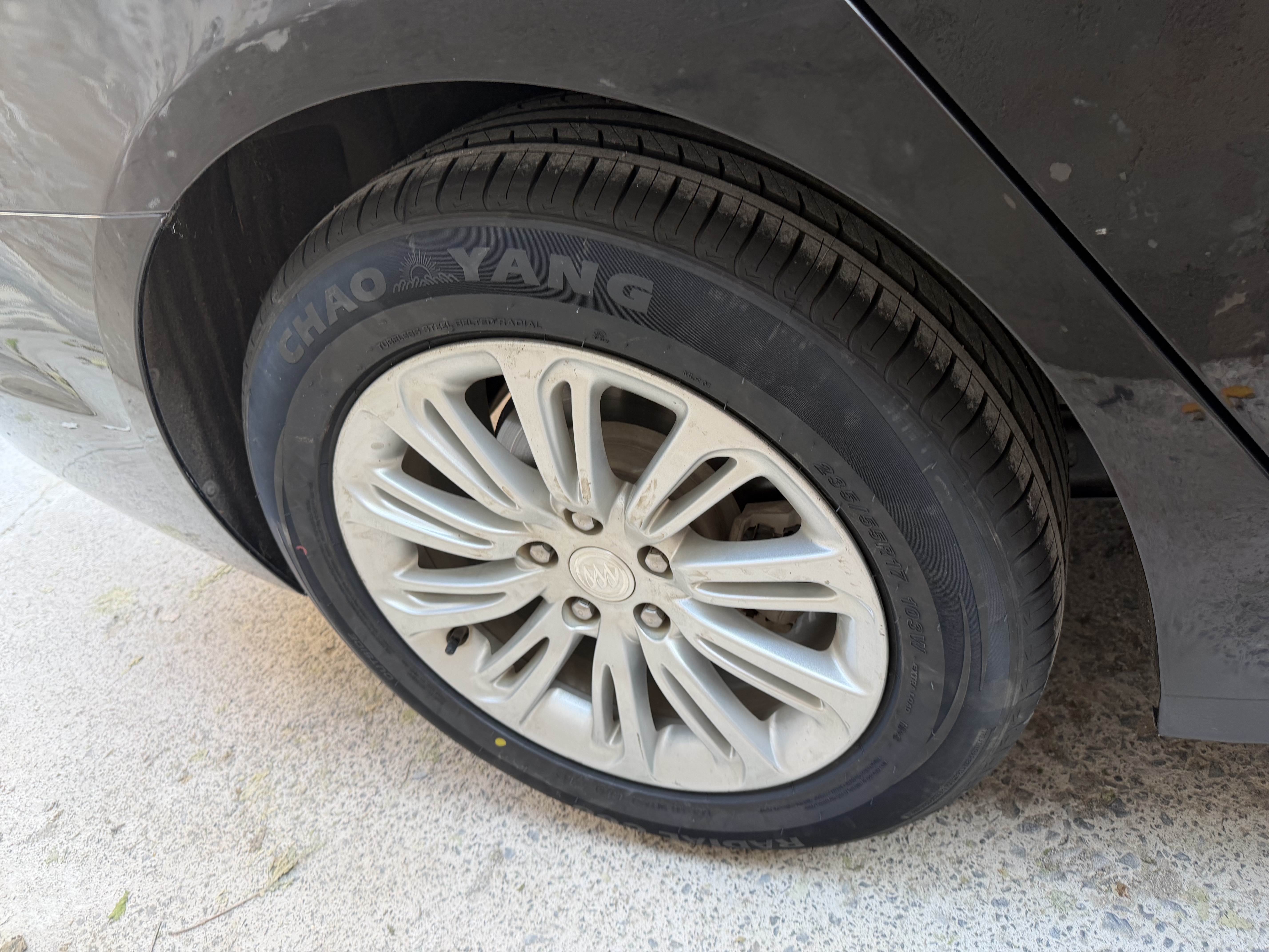 朝阳轮胎 汽车轮胎 235/55R17 103W C66 适配途观/奥迪Q3/君越 实拍图