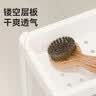京东京造浴室带轮置物架缝隙收纳架夹缝置物架干湿两用架移动置物架3层 实拍图