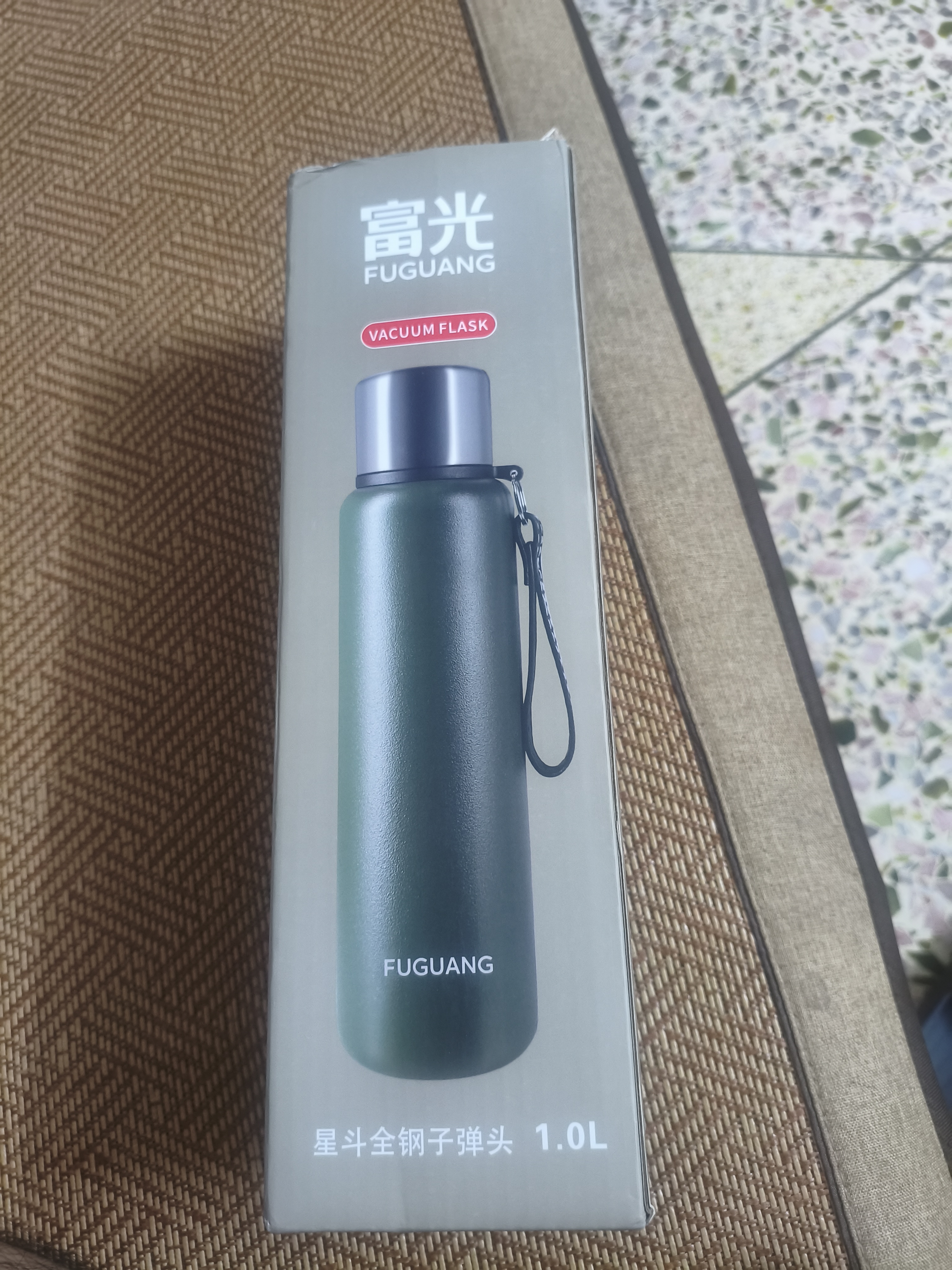 富光保温杯全钢316L不锈钢大容量便携户外壶学生水杯子伴手礼物1000ml 实拍图