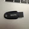 Sandisk闪迪64GB USB3.2 U盘 CZ550黑色 读速100MB/s 安全加密 数据恢复 学习办公电脑车载 高速大容量优盘 实拍图