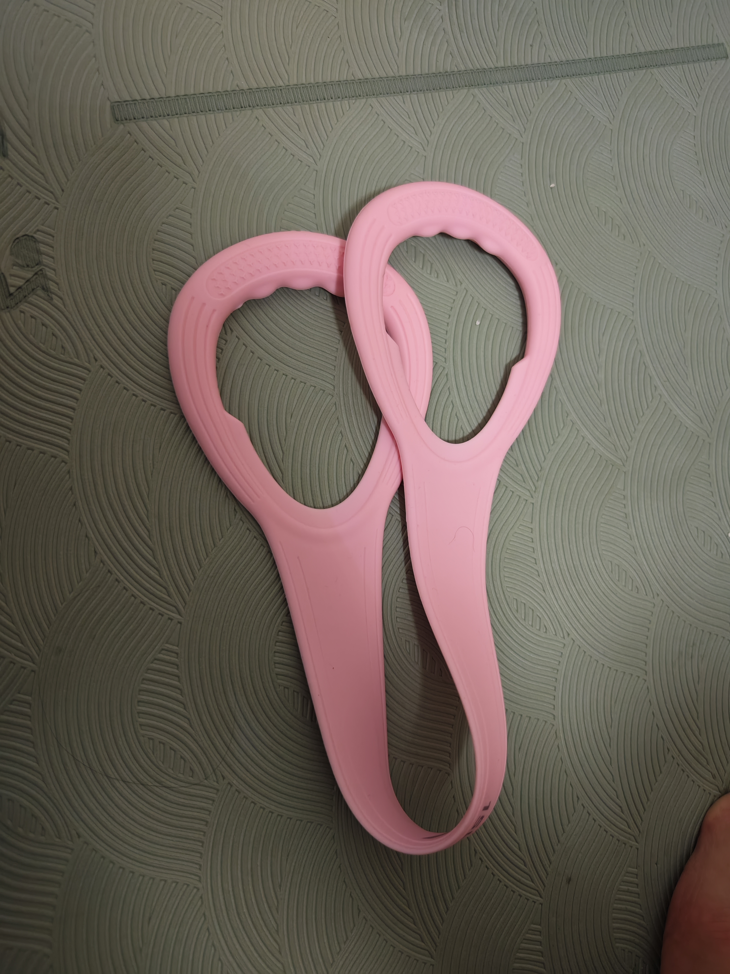 李宁（LI-NING） 弹力带拉伸带8字拉力器普拉提拉力绳八字臂力开背肩女健身器材 实拍图