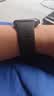 iboann适用iQOO WATCH GT表带软胶快拆vivo watch GT手表带运动硅胶vivowatchgt腕带保护壳膜配件 追风黑 实拍图