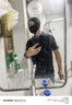 摩多狼（MOTOWOLF）摩托车四季头套男夏季冰丝高弹全盔机车摩旅骑行吸汗速干面罩男 冰丝短款[抗菌/速干/不移位]黑 实拍图