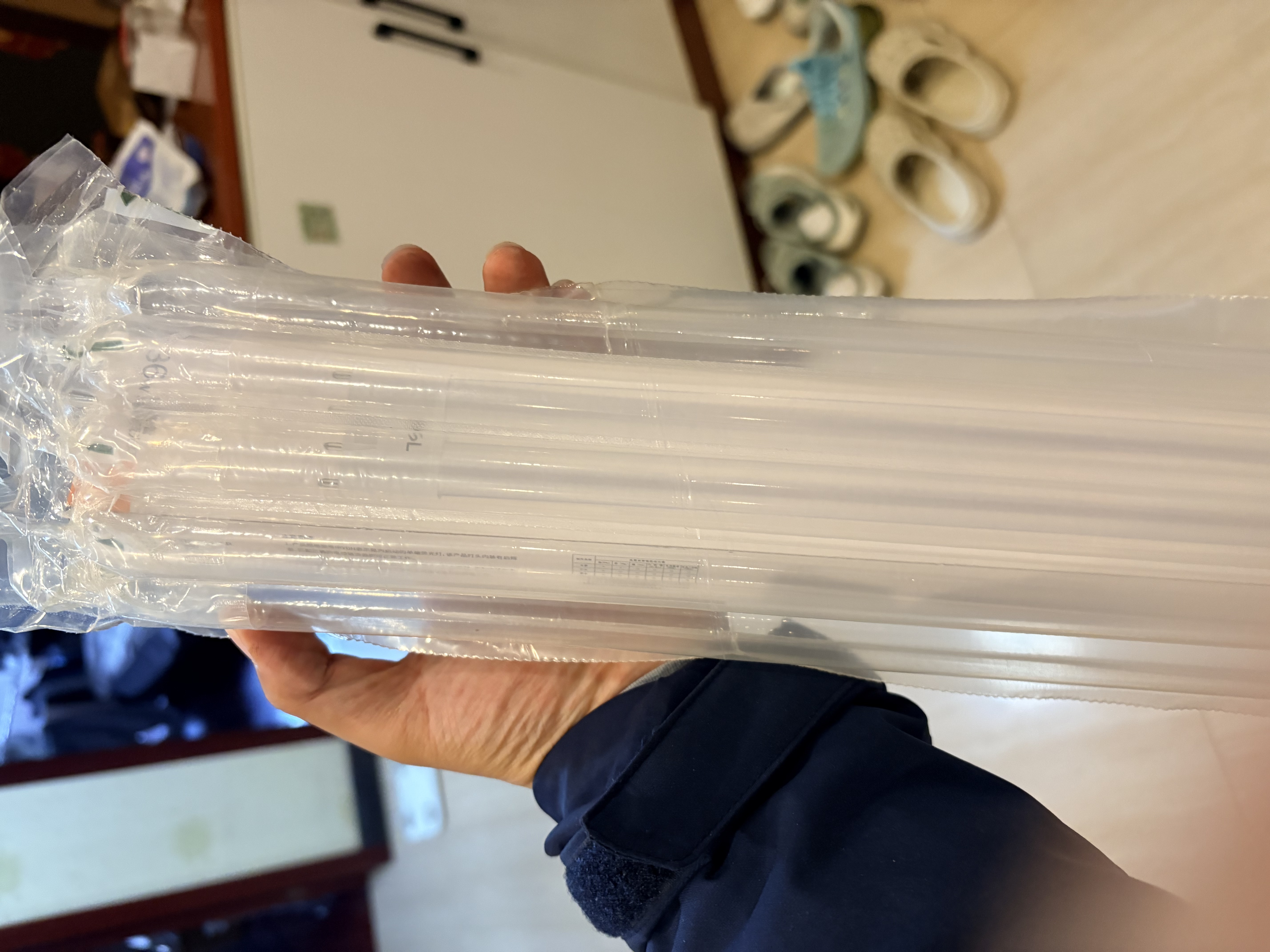 佛山照明(FSL)H管三基色平四针T5插管老式荧光节能日光灯管36W白光（6500K） 实拍图