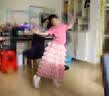 兜兜王国女童巨好看夏装裙子套装2026新款女大童洋气时髦多巴胺穿搭小洋裙 粉色套装【短袖+蛋糕裙】 140 实拍图