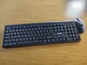 联想（Lenovo）无线键盘鼠标套装 键鼠套装 全尺寸键盘 商务办公 MK23Lite 实拍图