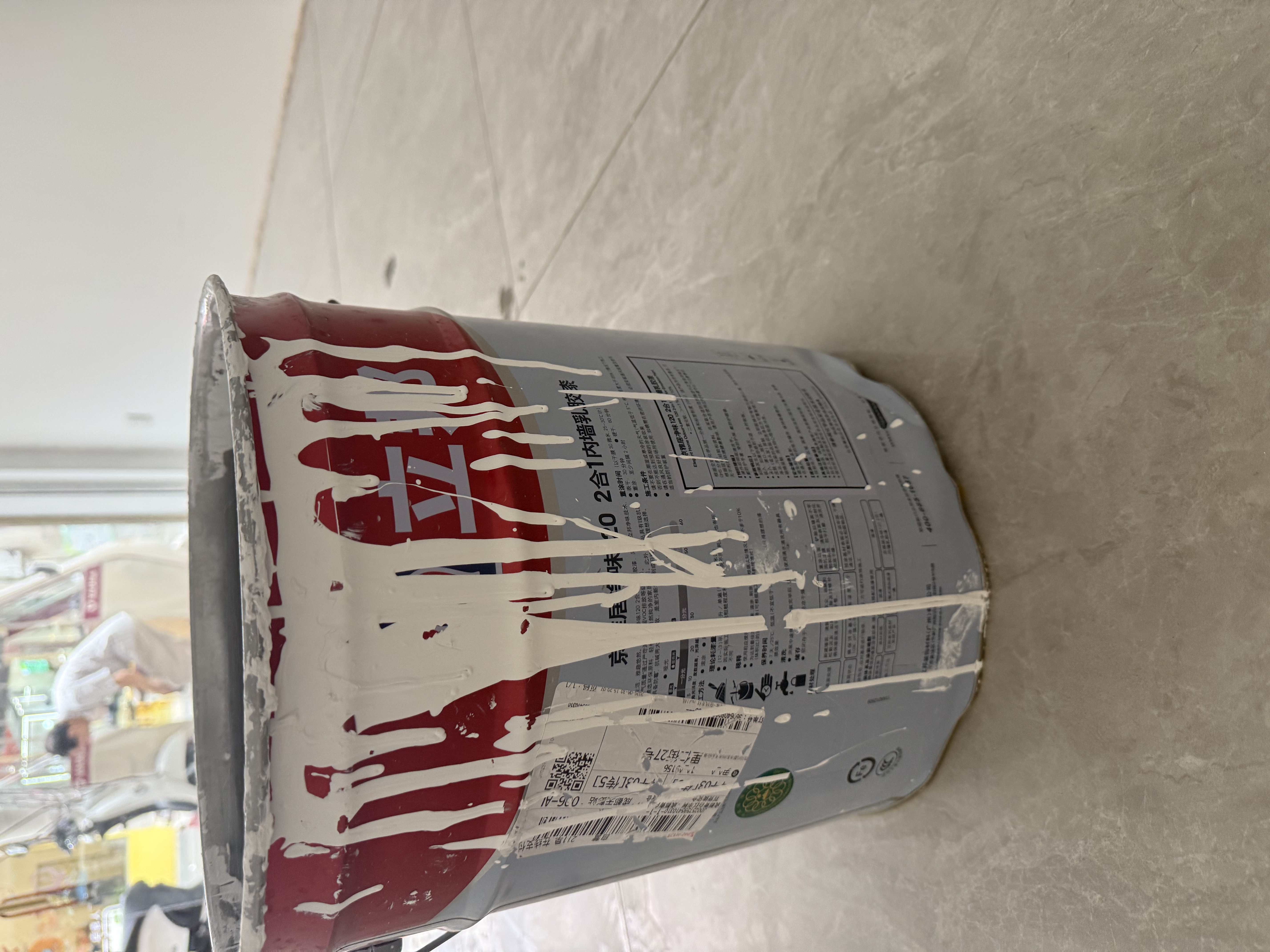 立邦乳胶漆京雅居金标超值净味120二合一无添加内墙漆18L/约25KG 实拍图