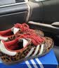 阿迪达斯（adidas）SAMBA三叶草休闲鞋女鞋豹纹棕色JI2734 36 实拍图