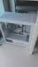 长城（Great Wall）冰霜X3W白色电脑机箱（MATX/360水冷位/磁吸翻门/细网孔金属面板/U3/9风扇位/五槽PCI/兼容5080） 实拍图