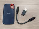 Sandisk闪迪1TB Type-c USB3.2 NVMe移动固态硬盘（PSSD）E61卓越版 1050MB/s三防保护 手机笔记本电脑外接SSD 实拍图