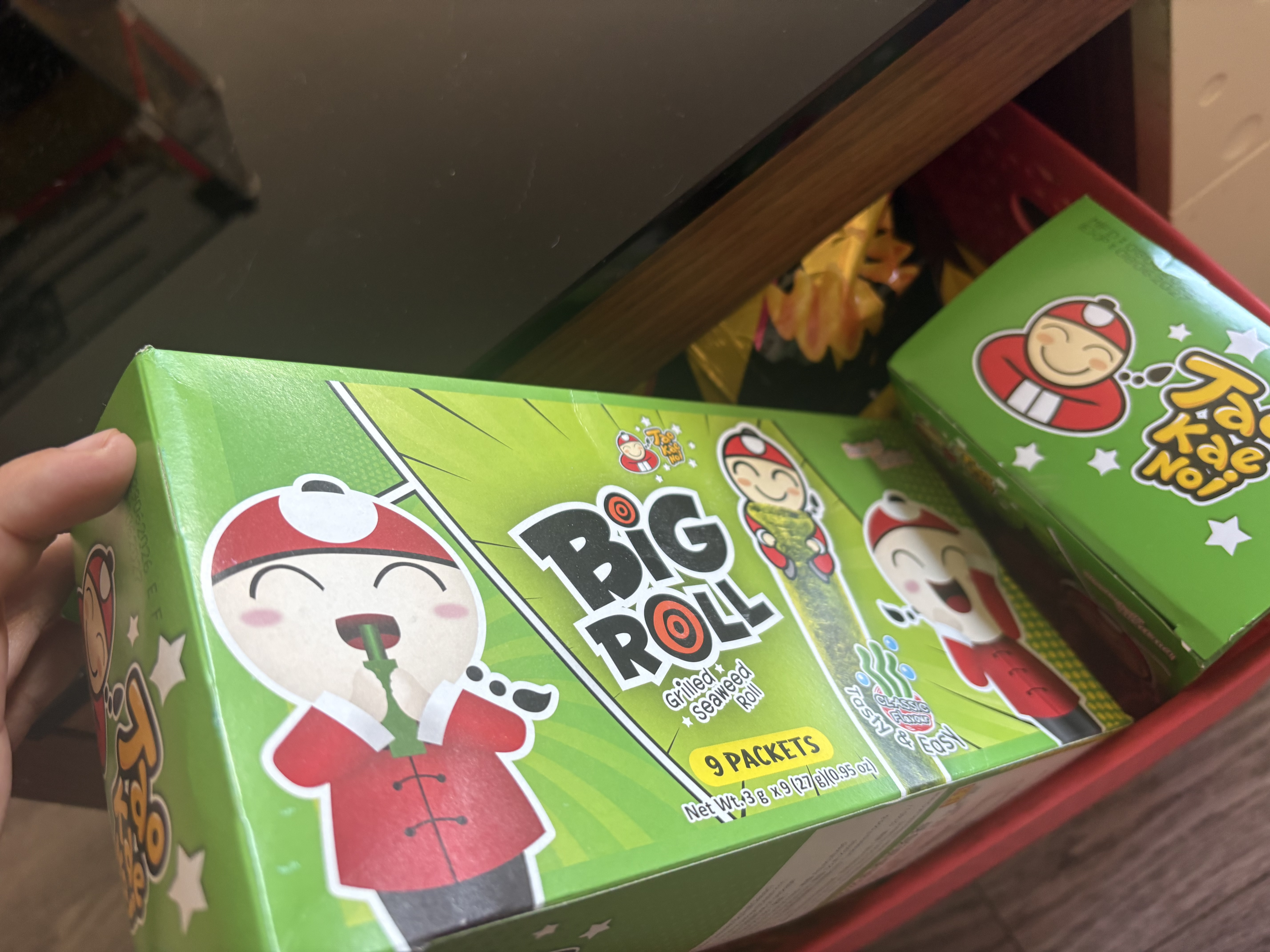 老板仔经典原味香脆海苔27g 实拍图