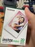 INSTAX富士instax立拍立得 mini相纸 白边双包20张(适用miniSE/11/12/40/90/LiPlay/EVO/Link3) 实拍图