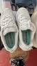 斯凯奇（Skechers）女鞋秋季小白鞋蕾丝休闲运动熊猫鞋黑色增高厚底老爹鞋 白色/WHT 37 尺码偏大，建议选小半码 实拍图