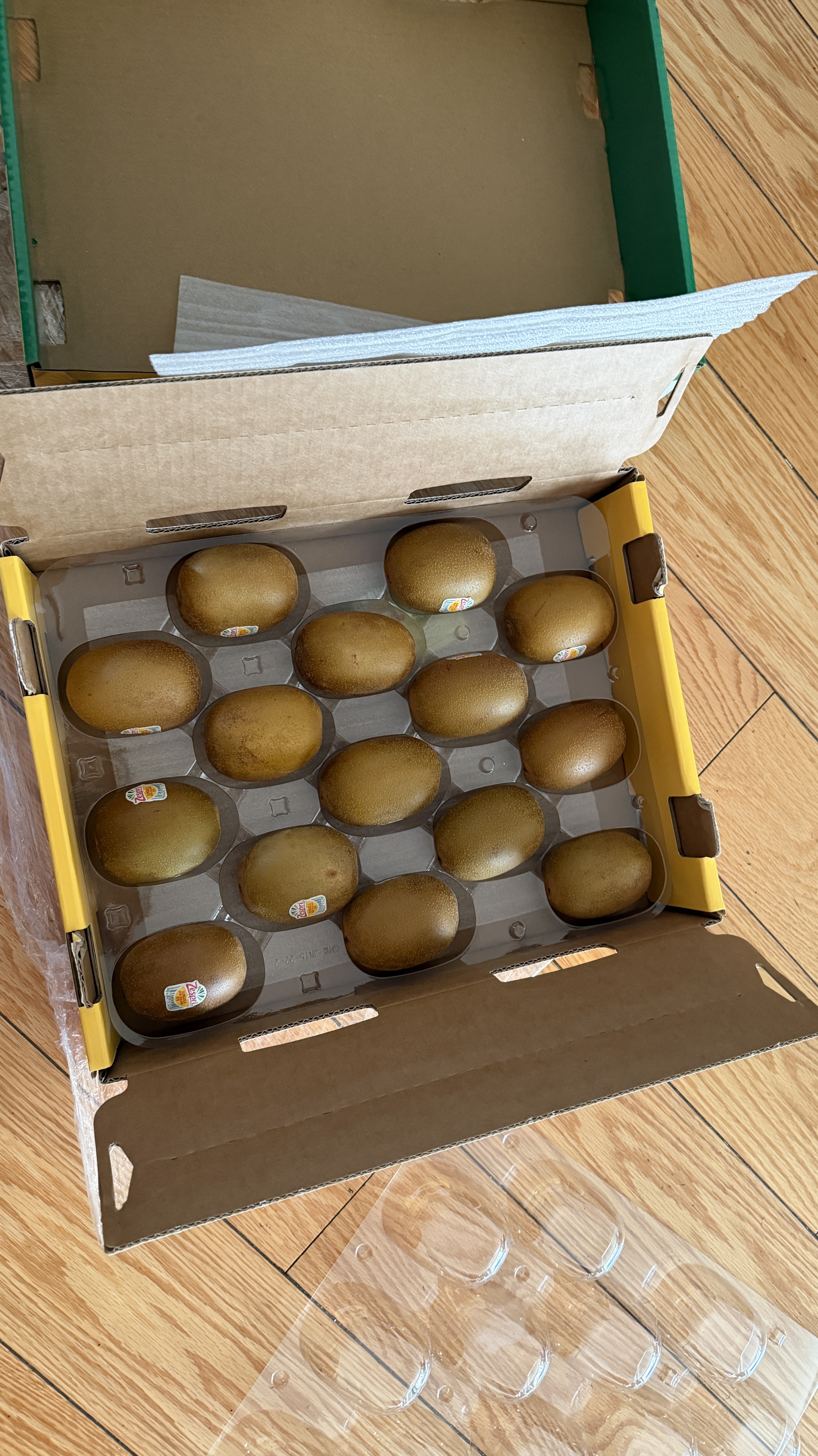 佳沛（zespri）新西兰 金奇异果特大果15粒134-146g猕猴桃水果礼盒 实拍图