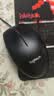 罗技（Logitech）M91P（同M90外型）有线鼠标 家用办公鼠标 电脑笔记本鼠标 左右手通用对称鼠标  黑色 实拍图