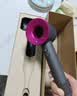 戴森（DYSON）HD15 高速吹风机 Dyson Supersonic 电吹风 快速干发 智能温控 呵护秀发 多风嘴 家用推荐 紫红色 实拍图