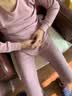 浪莎女秋衣秋裤100%纯棉柔软舒适抗菌防螨发热保暖内衣套装打底棉毛衫 实拍图